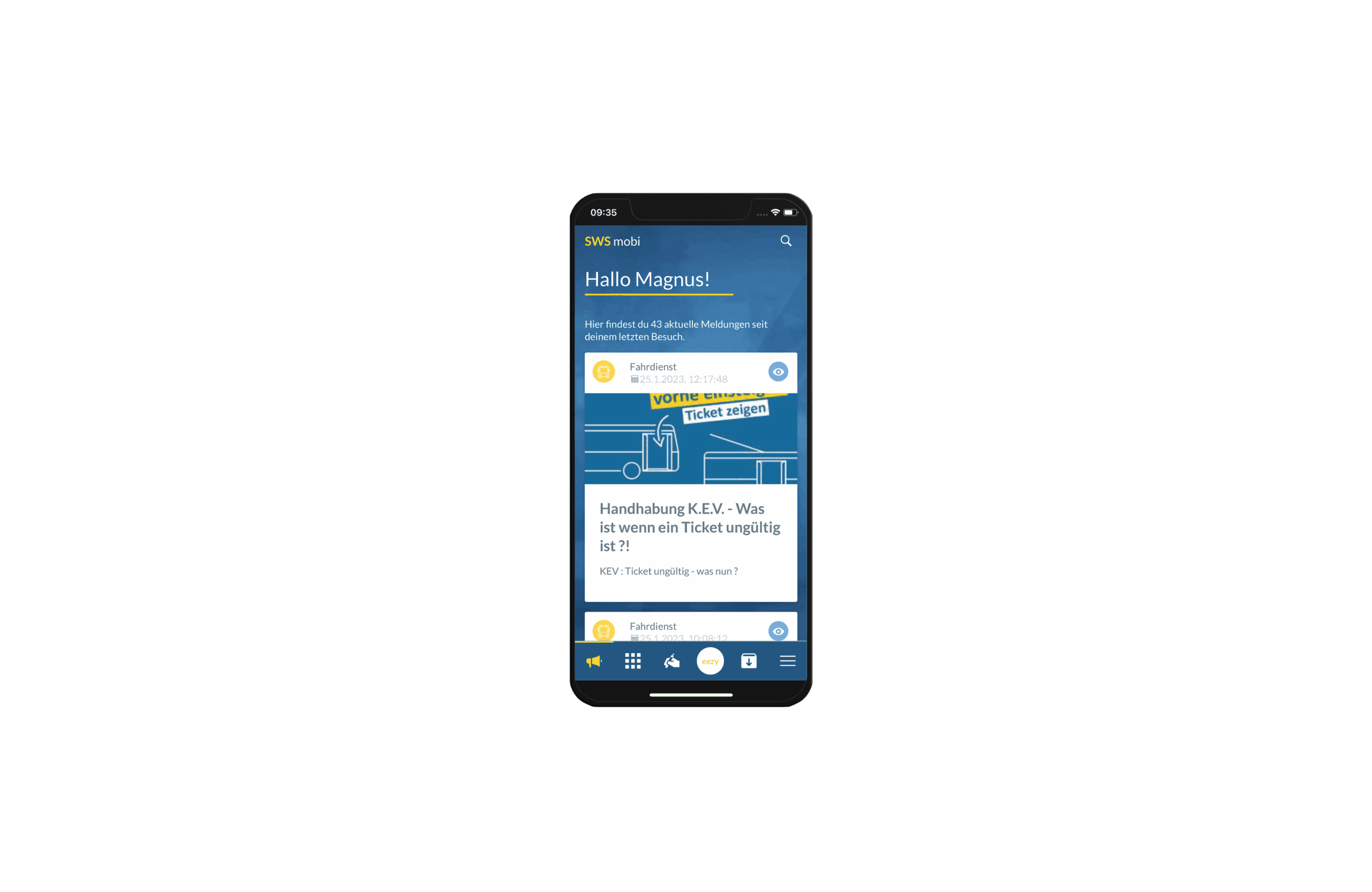 Eine App für alle betriebsrelevanten Informationen