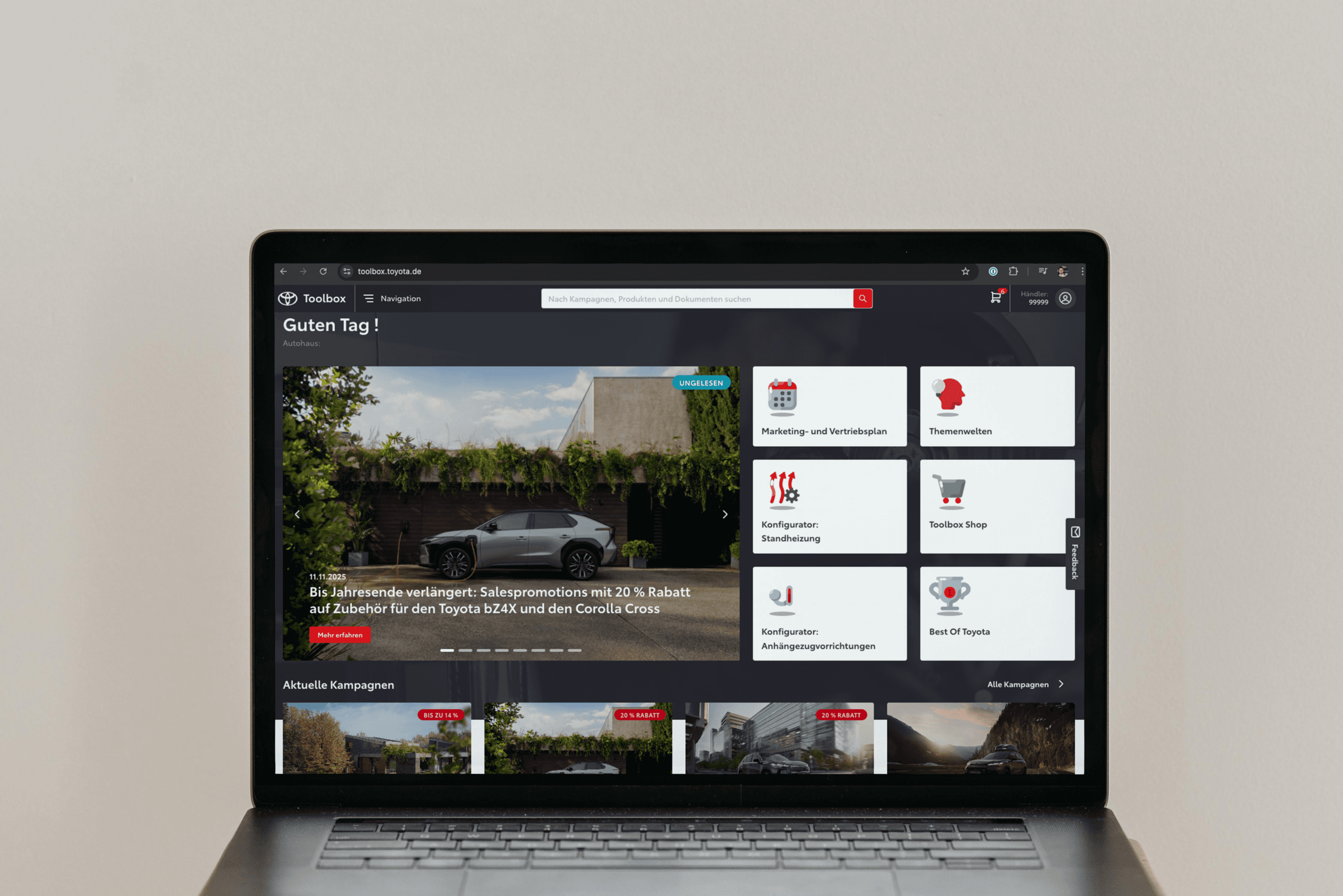 All-in-one-Plattform zur Information und Aktivierung des gesamten Sell-Through Prozess beim Händlerpersonal.